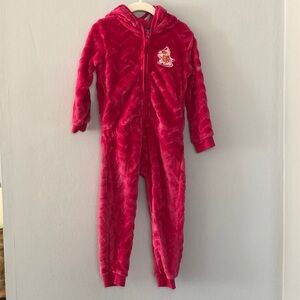 Roxy Pink Fleece Onesie
